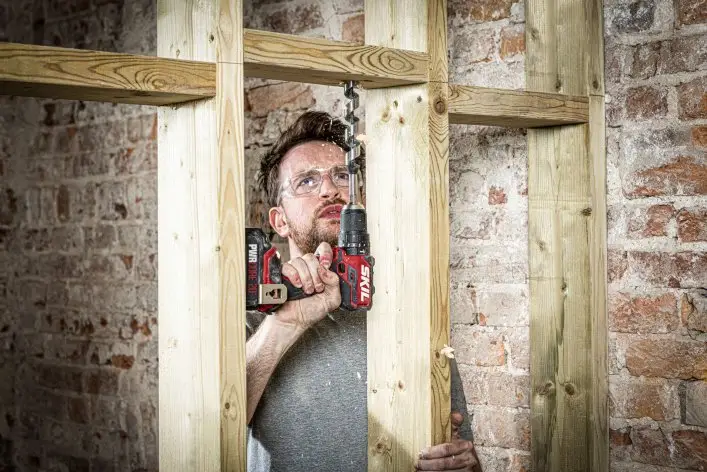 Дриль-шуруповерт акумуляторний безщітковий ударний