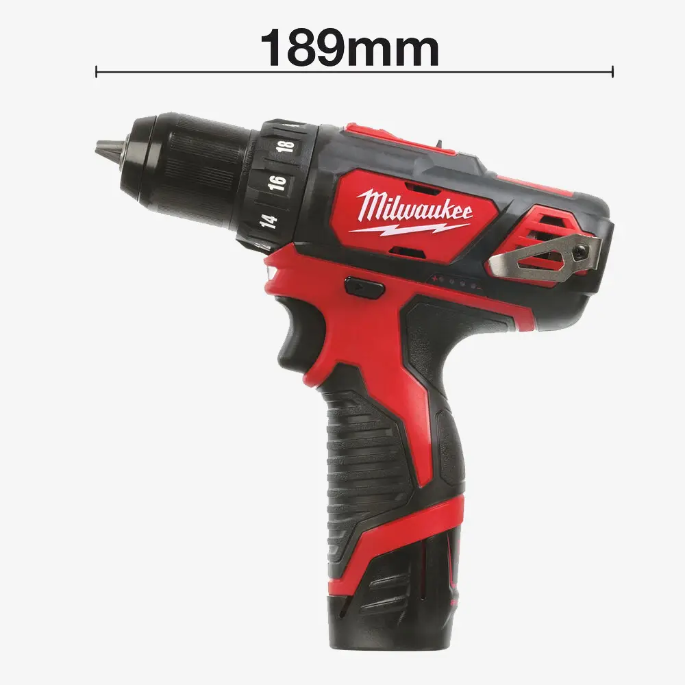 Дриль-шурупокрут акумуляторний MILWAUKEE, M12 BDD-152С 