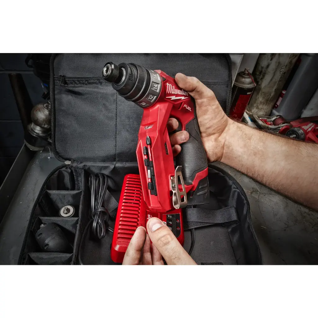 Дриль-шурупокрут акумуляторний MILWAUKEE, M12 FUEL FDDXKIT-0X 