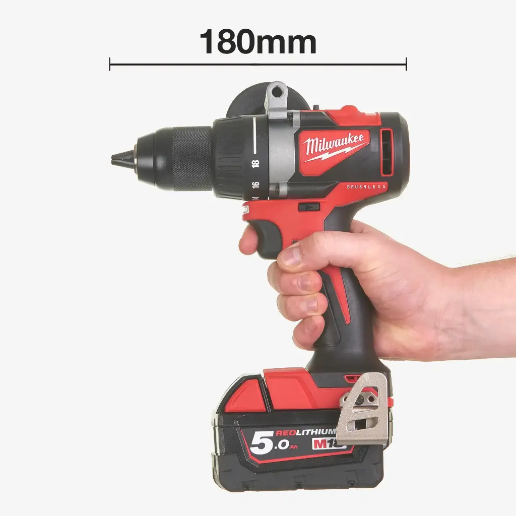 Дриль-шурупокрут акумуляторний MILWAUKEE, M18 BLDD2-502X 