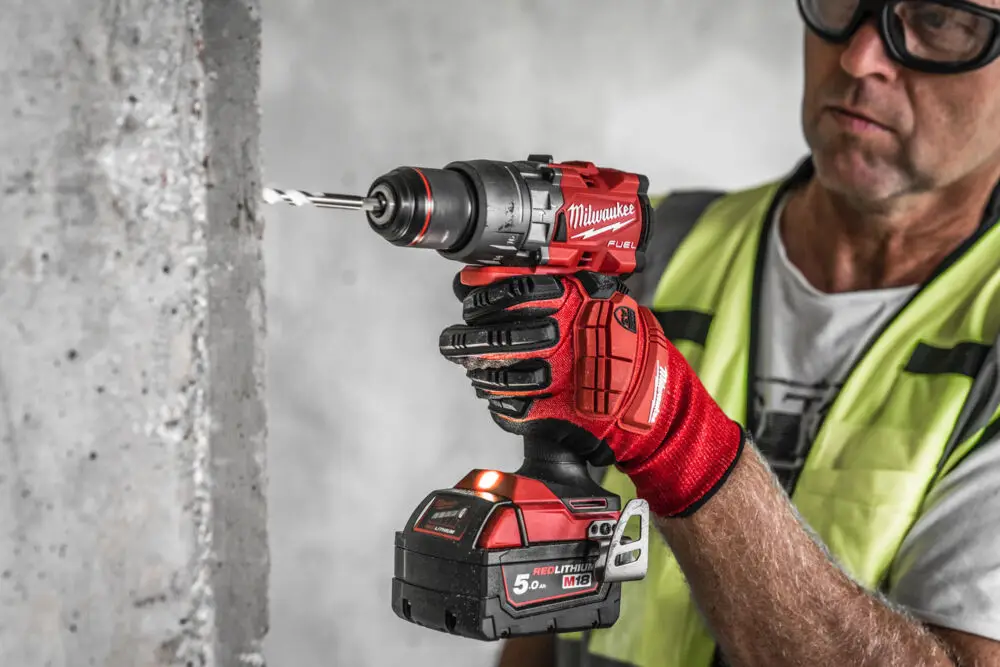 Дриль-шурупокрут з ударом акумуляторний MILWAUKEE, M18 FUEL FPD3-502X 