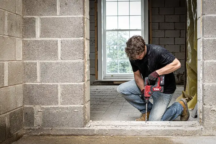 Промо-комплект перфоратор акумуляторний безщітковий SDS+, SKIL 3851 CA XP + енергокомплект 3110 АА 11070400202 (акумулятор 2,5 Ah, зарядний пристрій)