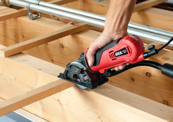 Компактна циркулярна пилка по мультиматеріалу (роторайзер) 89мм 600Вт SKIL 5360 GA Compact 11071500101 (SW1E5360GA) 