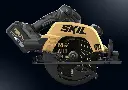 Пила циркулярна акумуляторна безщіткова, SKIL 3575 DB XP 11071600401 (акумулятор 4,0 Ah, зарядний пристрій, напрямні рейки) 