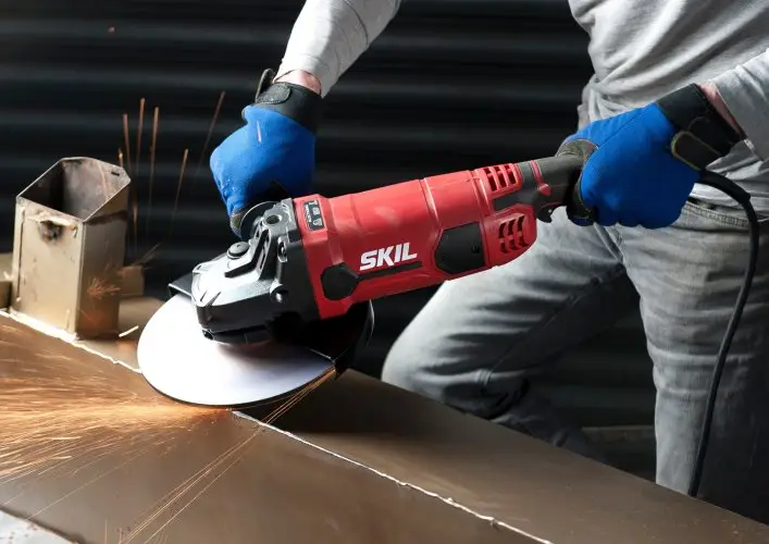 Кутова мережева шліфувальна машина 230мм 2200 Вт "VRS+" SKIL 9791 AB 11070500201 (AG1E9791AB) 