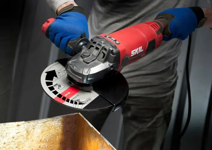 Кутова мережева шліфувальна машина 230мм 2200 Вт "VRS+" SKIL 9791 AB 11070500201 (AG1E9791AB) 