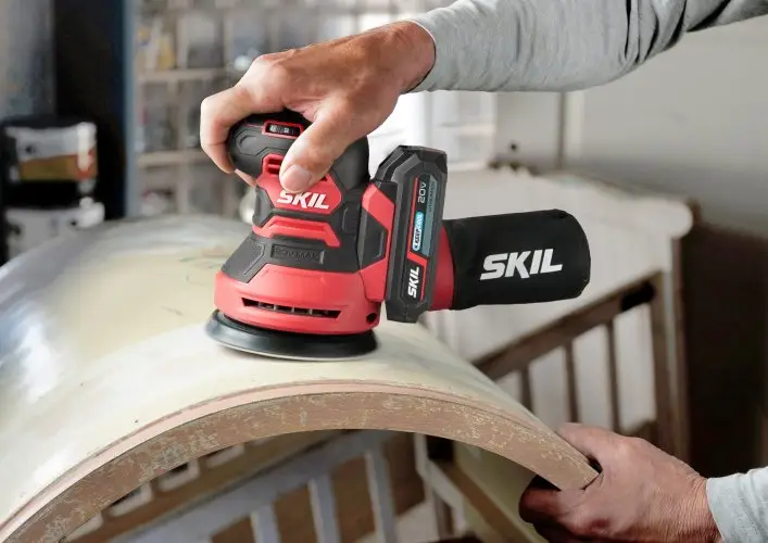 Акумуляторна ексцентрикова шліфувальна машина 125мм 20В SKIL 3745 CA 11071000101 (SR1E3745CA) 