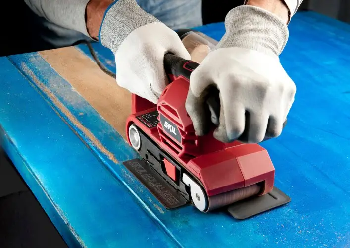 Стрічкова мережева шліфувальна машина 710Вт SKIL 7615 AB 11071200101 (SR1E7615AB) 