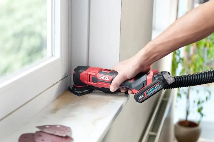 Акумуляторний багатофункціональний інструмент (реноватор) 20В SKIL 3620 CA 11072400101 (MF1E3620CA) 