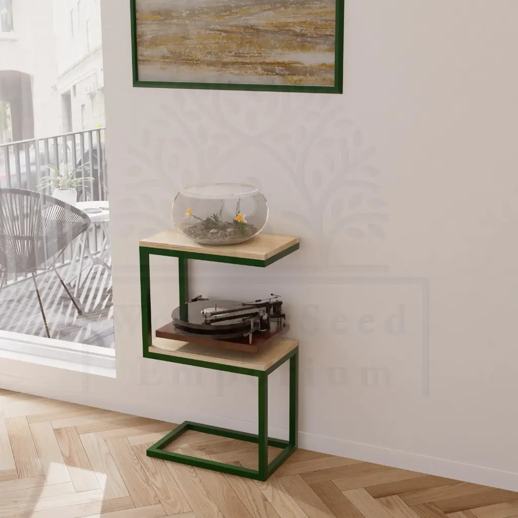 Декоративний столик. Полиця-органайзер для коридору.