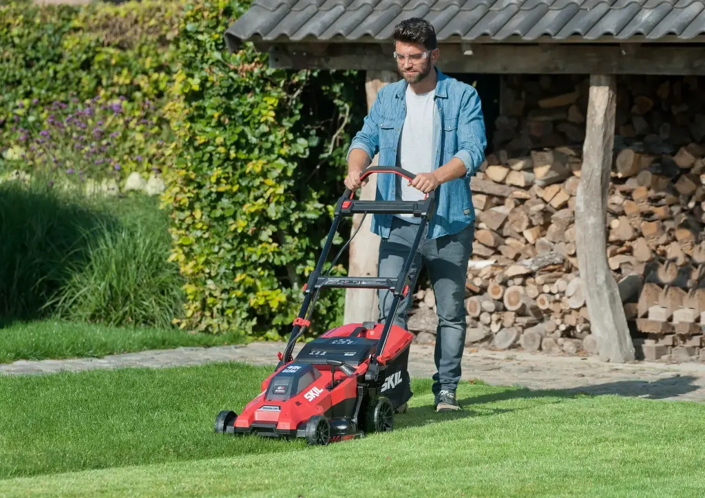 Газонокосарка акумуляторна безщіткова, SKIL 0140 BA 11073100101 (GM1E0140BA) 