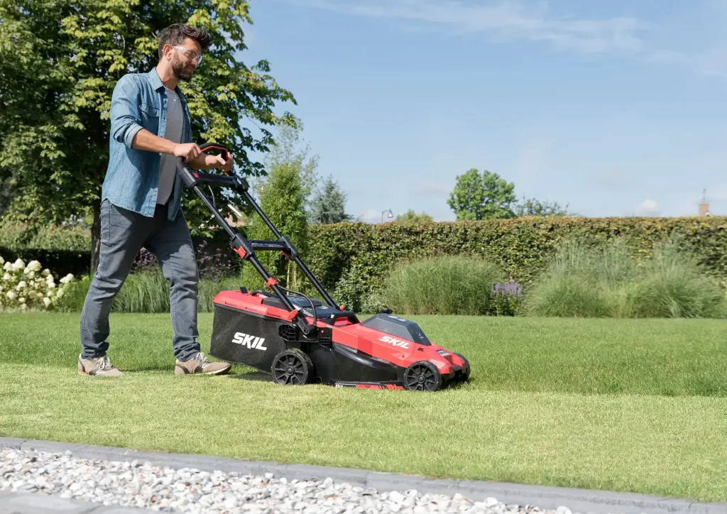 Газонокосарка акумуляторна безщіткова, SKIL 0140 BA 11073100101 (GM1E0140BA) 