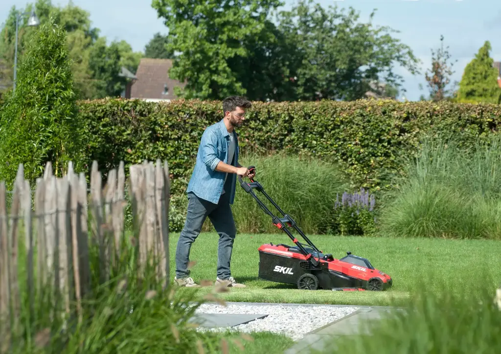 Газонокосарка акумуляторна безщіткова, SKIL 0140 BA 11073100101 (GM1E0140BA) 