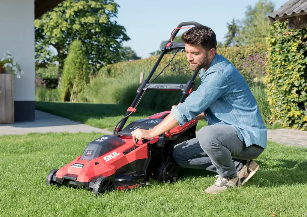 Газонокосарка акумуляторна безщіткова, SKIL 0140 BA 11073100101 (GM1E0140BA) 