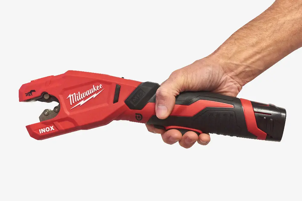 Труборіз для труб з нержавіючої сталі та міді акумуляторний MILWAUKEE, M12 PCSS-202C 