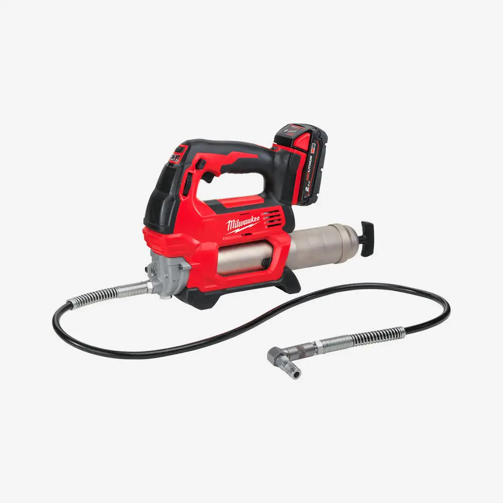 Шприц для змащування акумуляторний MILWAUKEE, M18 GG-201B (+заряд. пристрій, 1 акум.Х 2Аг, сумка) 