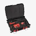 Нівелір лазерний 3D акумуляторний MILWAUKEE, M12 3PLKIT-401P (+зарядний пристрій, 1 акум.Х4Аг, кейс PACKOUT) 