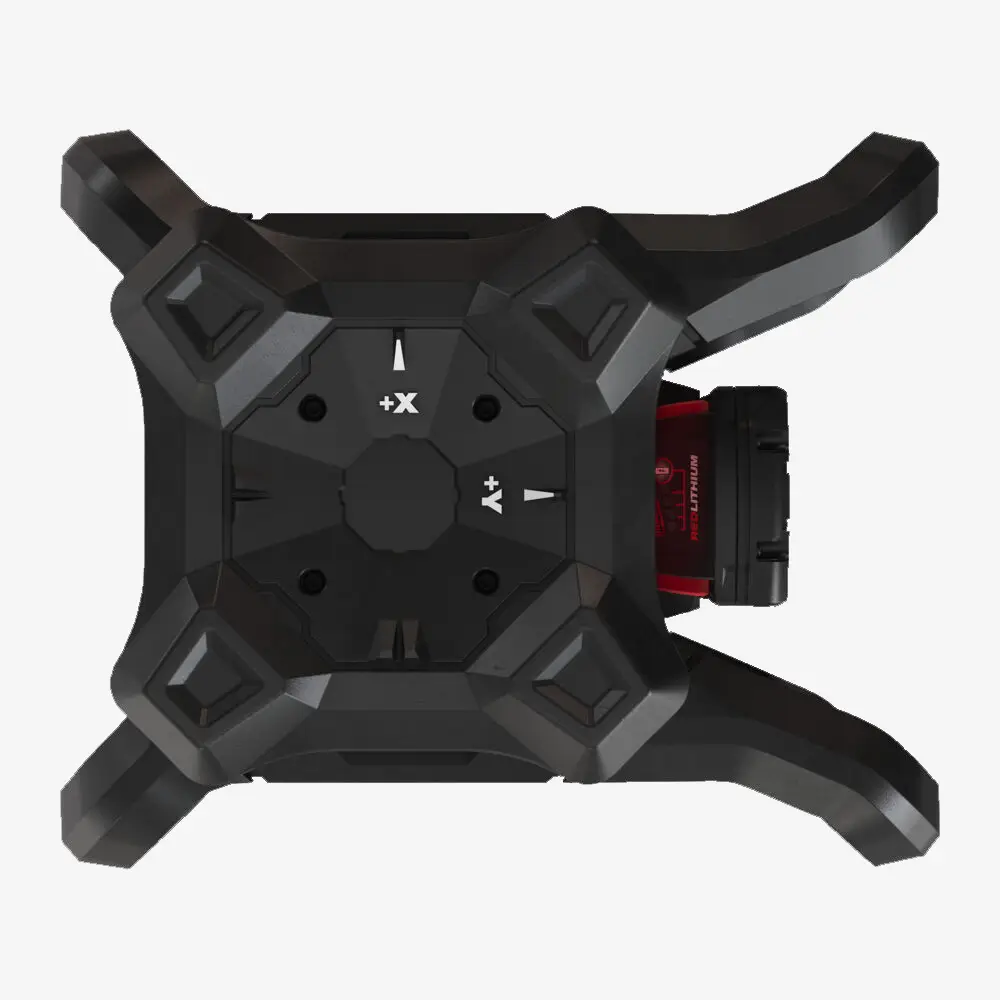 Нівелір ротаційний лазерний акумуляторний MILWAUKEE, M18 RLOH600-201C (+лазерний приймач, зарядний пристрій,1 акум.Х2Аг, кейс) 