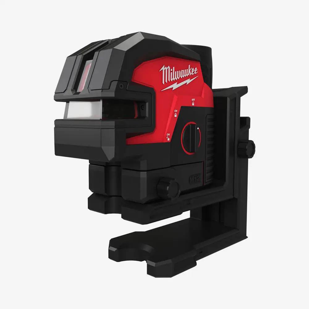 Нівелір лінійно-точковий лазерний акумуляторний MILWAUKEE, M12 CLL4P-0C (кейс) 