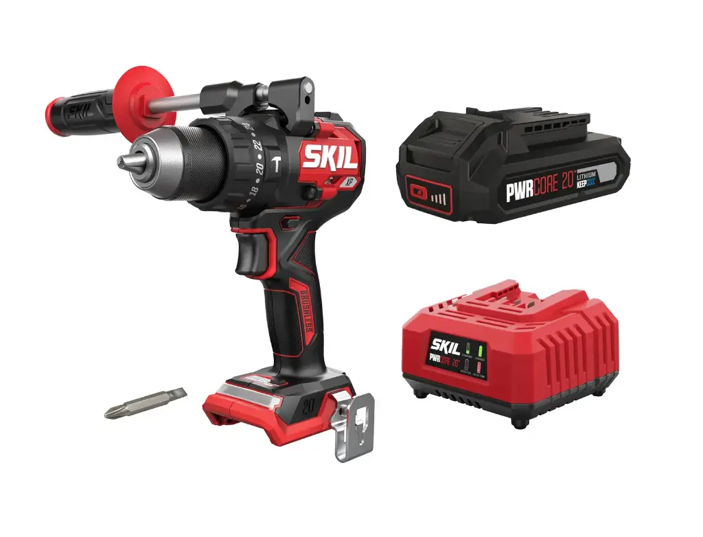 [CD1E3085CA+BC1E3110AA] Дриль-шуруповерт акумуляторний безщітковий ударний, SKIL 3085 CA XP