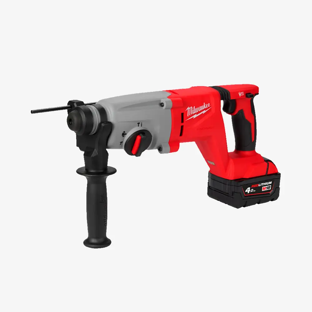 [4933492480] Перфоратор SDS-PLUS акумуляторний MILWAUKEE, M18 BLHACD26-402X, 2,6Дж 