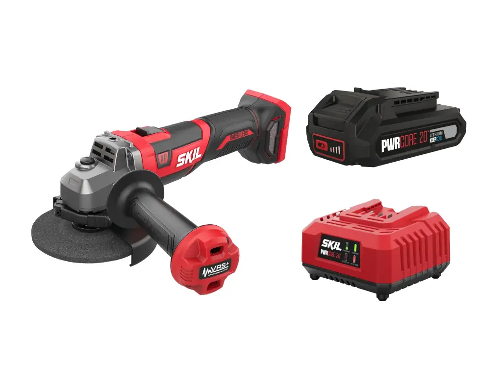 [AG1E3930CB+BC1E3110AA] Шліфмашина кутова акумуляторна безщіткова, SKIL 3930 CB XP 