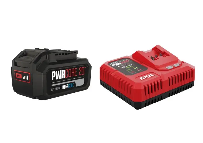 [CR1E3123 AA] Акумулятор 4,0 Ah із зарядним пристроєм PWRJUMP 6,0 А SKIL BR1E3104AA+CR1E3123AA 4,0 Ah/6,0 А 11072600601 (BC1E3111AA)