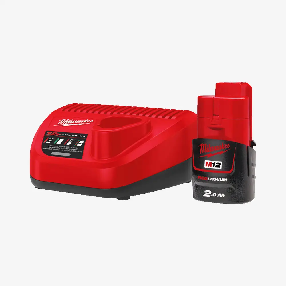 [4933451900] Енергокомплект MILWAUKEE, M12 NRG-201 (+ заряд.пристрій, 1 акум.Х 2Аг) 